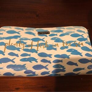 Kate Spade plenty of fish in the sea wallet RARE!